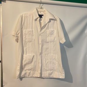 Quality Club Multi Pockets Button Down Shirt M